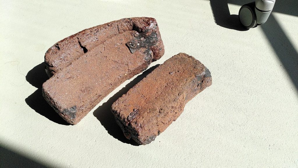 brick02 Brick factory Vogelensangh, misfired bricks