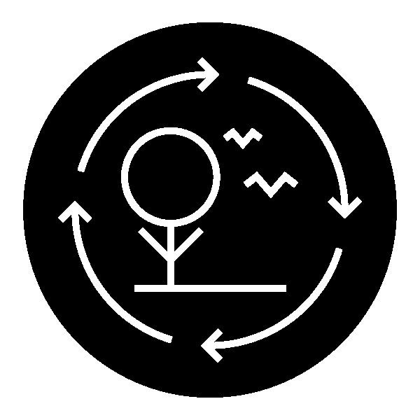 Nature inclusive icon